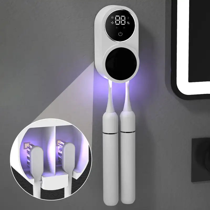 Rechargeable UV Toothbrush Sanitizer: Travel-Sized & Portable