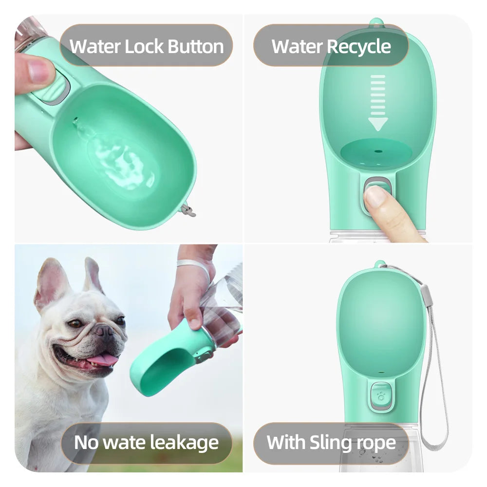 Leakproof Dog Water Bottle: Portable Pet Hydration for Travel