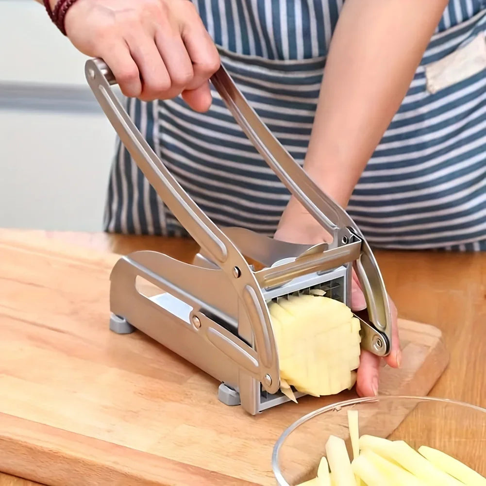 Professional-Grade Manual Potato & Vegetable Cutter