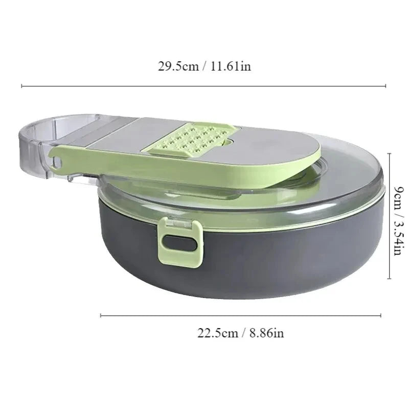 11-in-1 Vegetable Chopper & Slicer: Effortless Food Prep