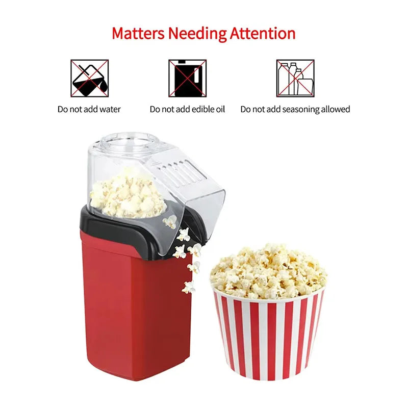 Electric Popcorn Machine: Compact & Convenient Home Popper