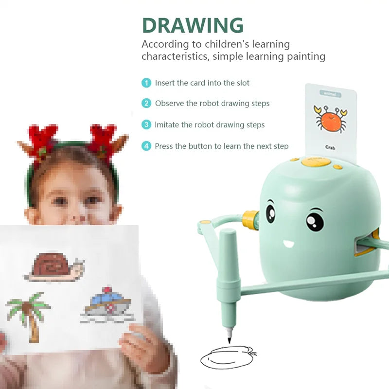 Intelligent Painting Robot for Kids: Fun & Educational Gift