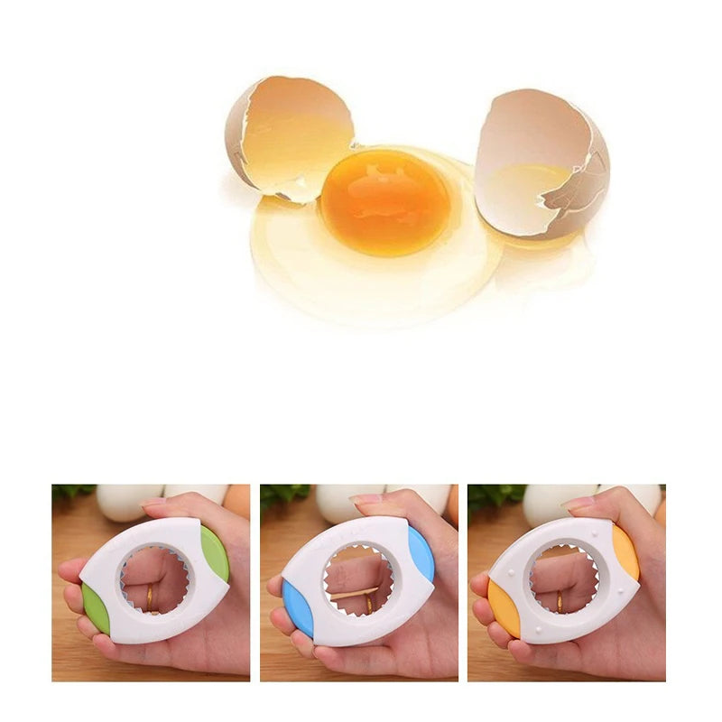 Pastel Egg Separator: Perfect Egg Cracking Tool for Baking & Cooking