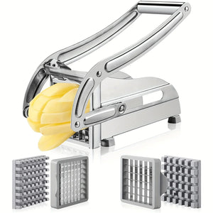 Professional-Grade Manual Potato & Vegetable Cutter