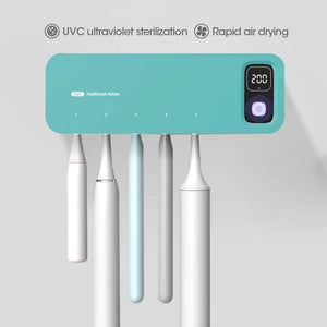 Wall-Mounted UV Toothbrush Sterilizer: Automatic Sanitization for a Hygienic Bathroom