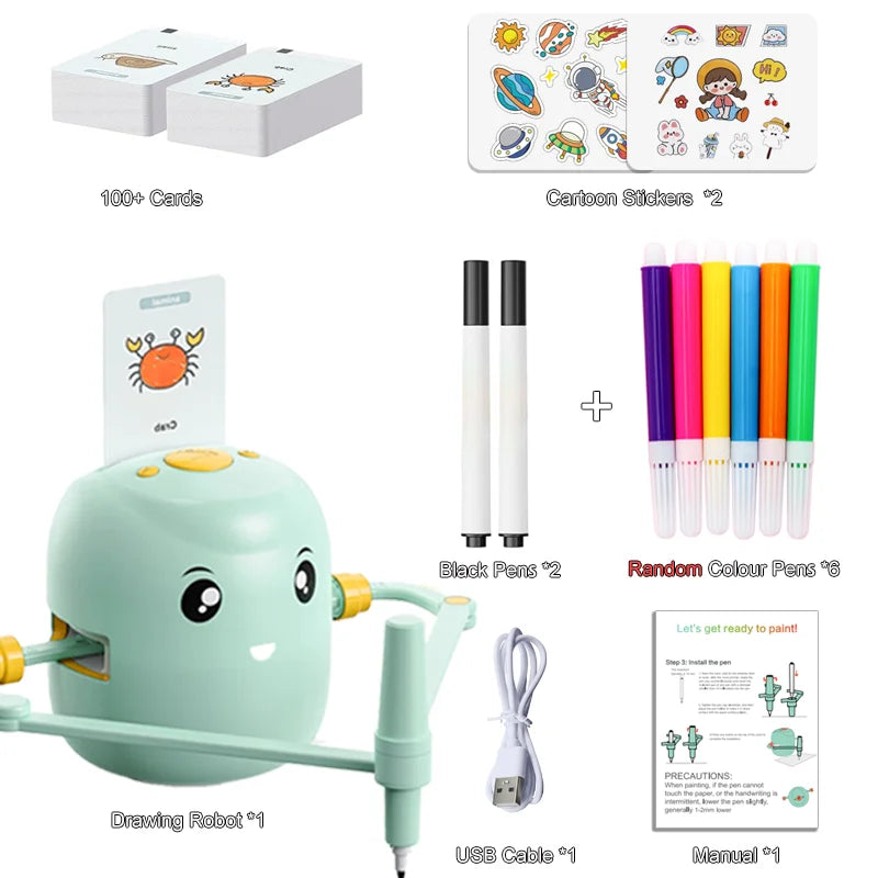 Intelligent Painting Robot for Kids: Fun & Educational Gift