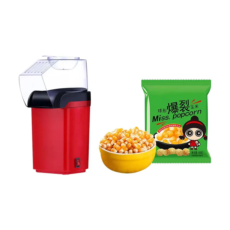 Electric Popcorn Machine: Compact & Convenient Home Popper