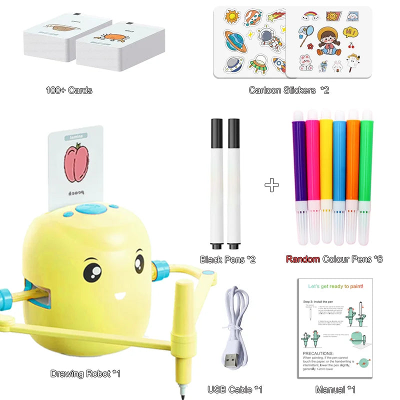 Intelligent Painting Robot for Kids: Fun & Educational Gift