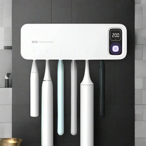 Wall-Mounted UV Toothbrush Sterilizer: Automatic Sanitization for a Hygienic Bathroom