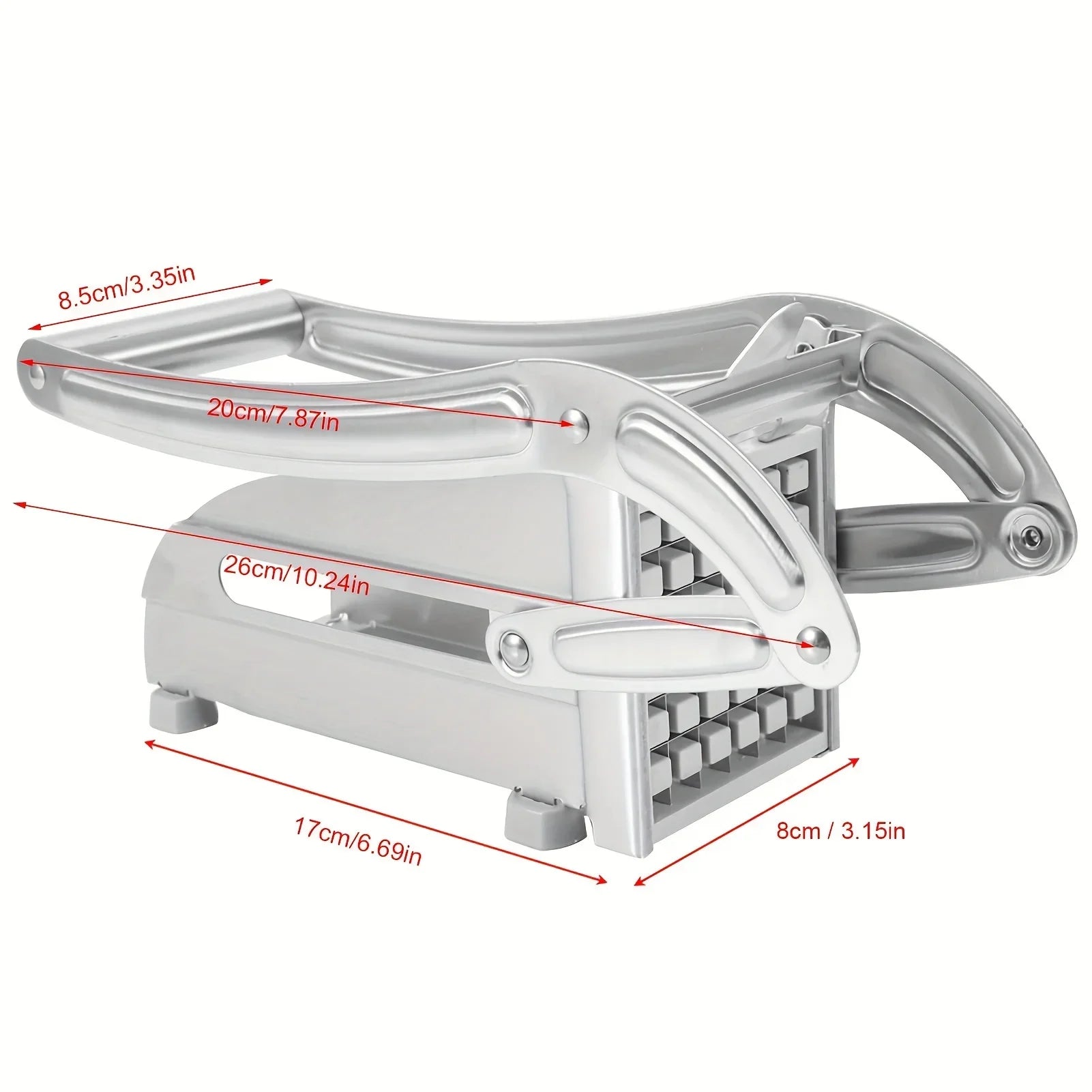 Professional-Grade Manual Potato & Vegetable Cutter